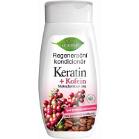 BIO BIONE KERATIN + KOFEIN Regeneracyjny odżywka 260 ml