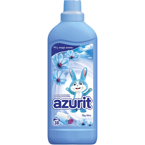 Azurit płyn do zmiękczania tkanin Sky Blue, 38 prań, 836 ml