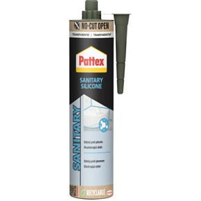 PATTEX Silikon sanitarny, przezroczysty, 280 ml