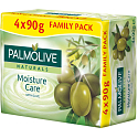 Palmolive Naturals Olive Milk mydło toaletowe w kostce 3 + 1 szt. 90 g