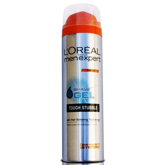 Loreal Paris Men Expert Tough Stubble gel na holení na tvrdé vousy 200 ml