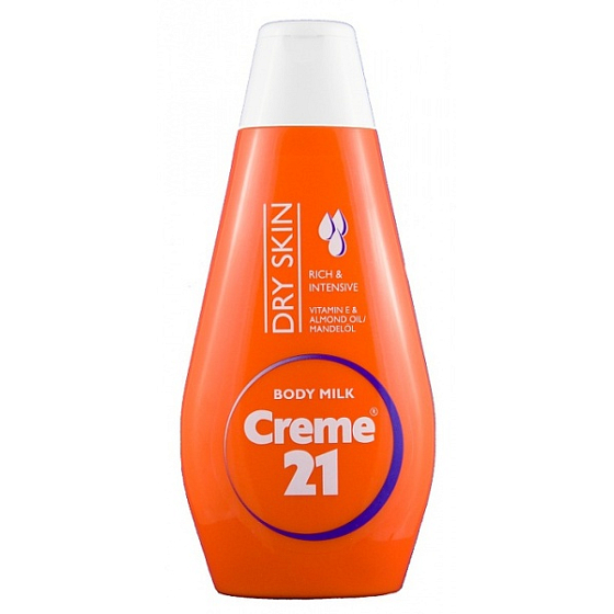 Creme 21 Mandlový olej + Vitamín E tělové mléko pro suchou pleť 400 ml