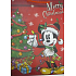Nekupto Dárková papírová taška 46 x 33 x 10,5 cm Mickey Mouse Vánoční 1191 WLGX
