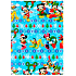 Ditipo Dárkový balicí papír 70 x 200 cm Vánoční Disney Mickey Mouse modrý