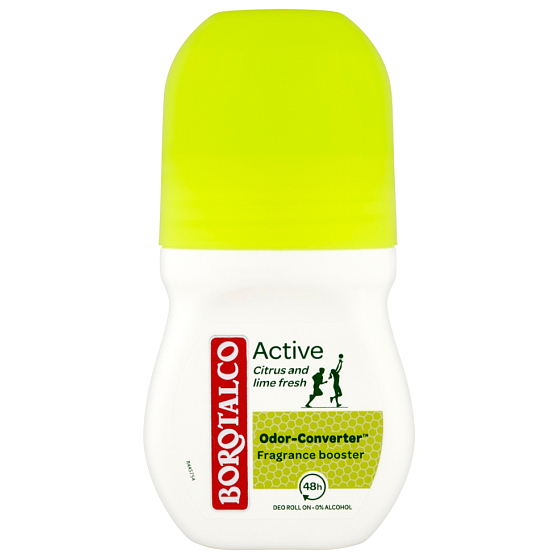 Borotalco Active Citrus kulkowy antyperspirant dezodorant roll-on 50 ml