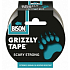 Bison Grizzly Tape taśma naprawcza srebrna, szerokość taśmy: 50 mm z nawinięciem o długości 10 m