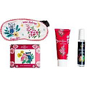 Heathcote & Ivory Magical Woodland tělový krém 100 ml + sůl do koupele 4 x 25 g + vůně na polštář 50 ml + maska na spaní, kosmetická sada