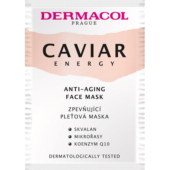Dermacol Caviar Energy Maska do twarzy ujędrniająca 2 x 8 ml