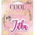 Nekupto Cool jmenná klíčenka Jitka 1 kus