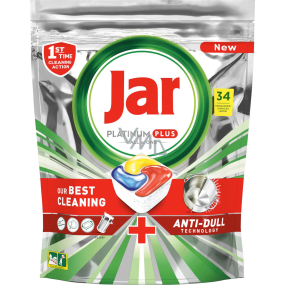 Jar Platinum Plus kapsle do myčky nádobí 34 kusů