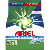 Ariel proszek do prania Mountain Spring 20 prań, 1,1 kg