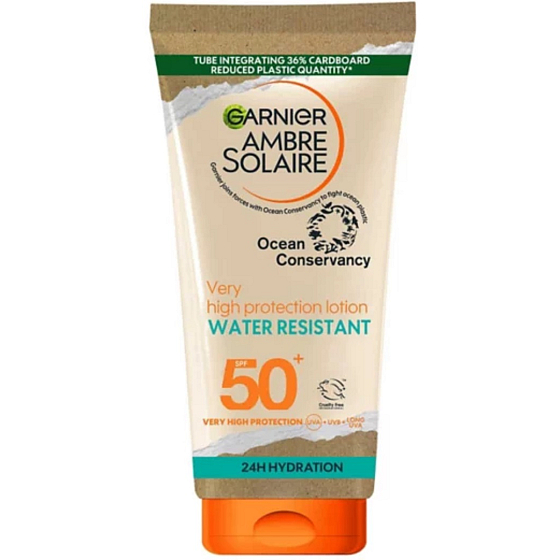 Garnier Ambre Solaire Water Resistant SPF50+ opalovací mléko 175 ml
