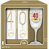 Albi Zestaw urodzinowy z fajerwerkami 40 Witaj w fantastycznej dekadzie! 190 ml