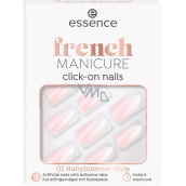 Essence French Click & Go sztuczne paznokcie 02 Babyboomer Style 12 sztuk