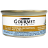 Gourmet Gold Double Pleasure z ryb morskich w sosie ze szpinakiem, puszka dla dorosłych kotów 85 g