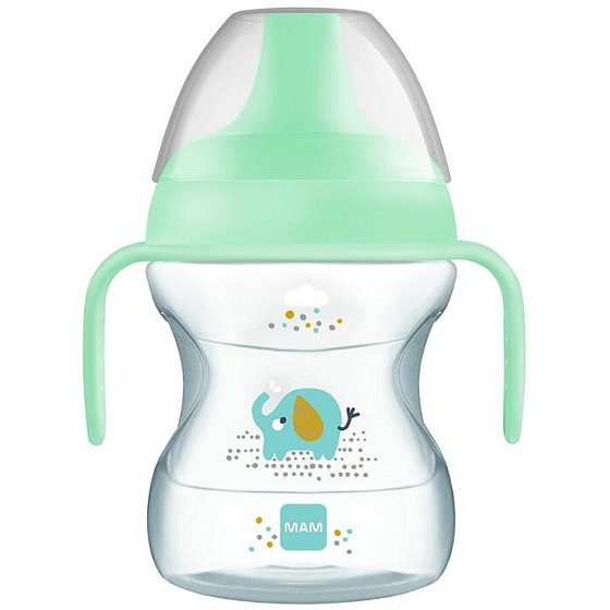 Mam Learn To Drink Cup hrnek na učení kluk 6+ měsíců 190 ml