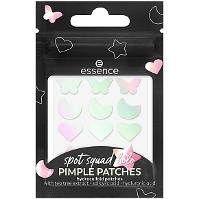 Essence plastry na trądzik spot squad HOLO 10, 24szt