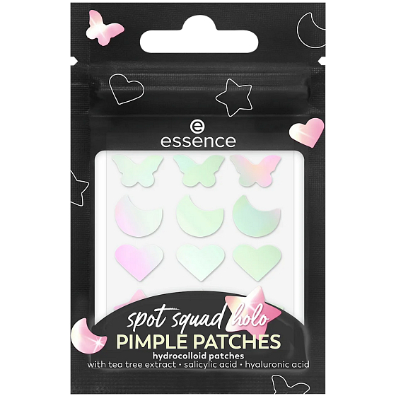 Essence plastry na trądzik spot squad HOLO 10, 24szt