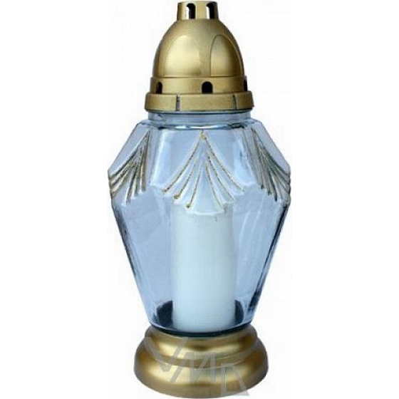 Rolchem Lampa skleněná Diamant 29 cm Z52