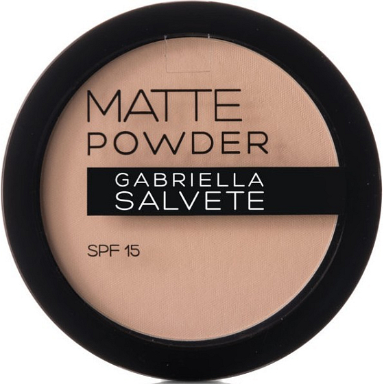Gabriella Salvete Matte Powder SPF15 pudr 02 Beige 8 g