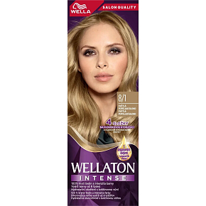 Wella barva na vlasy Wellaton Intense 8/1 jasny popielaty blond, 110 ml
