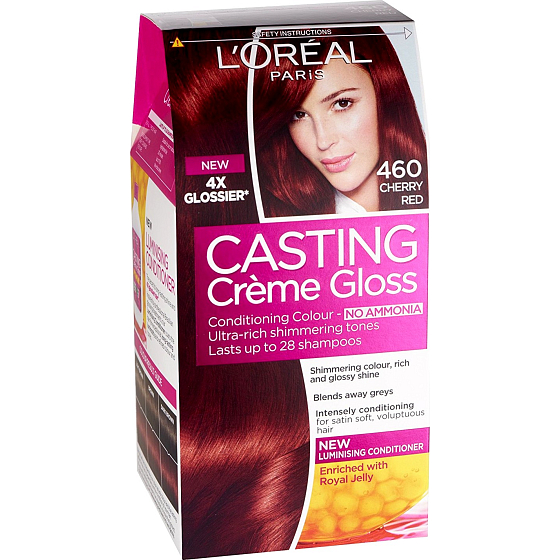 Loreal Paris Casting Creme Gloss barva na vlasy 460 jahodová eper