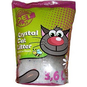 Silica Happy Cool Pet Meadow Fresh Stelivo vysoce absorpční ekologické silikonové s vůní pro kočky 3,6 l