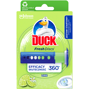 Duck WC blok Fresh Discs Limonka, 36 ml