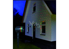 Annas Collection LED laser 4x funkcje niebo - ruchomy, czerwony/zielony