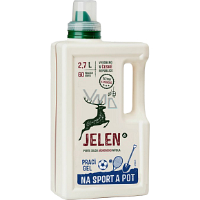Jelen płyn do prania Sport i pot, 60 prań, 2,7 l