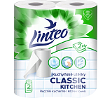 Linteo Classic 2-warstwowe ręczniki papierowe do kuchni, 2× 9,3 m, 2 rolki