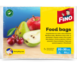 Fino mikrotenové svačinové sáčky, 20 x 30 cm, 7 µm, 50 ks