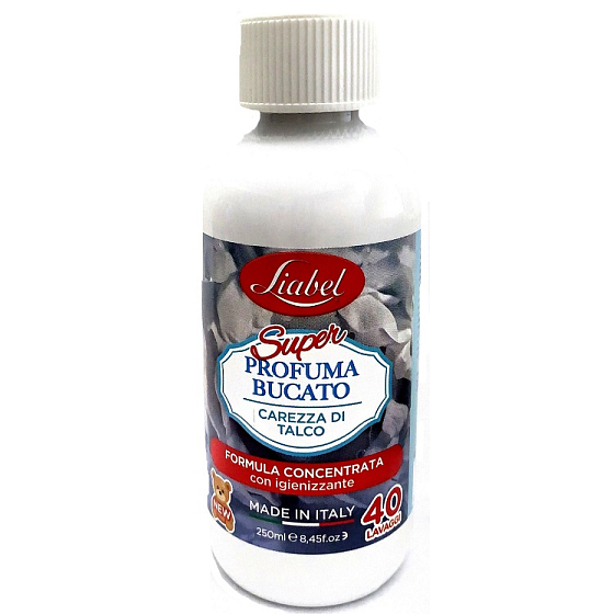 Liabel Carezza di Talco - Pudrové pohlazení vůně do prádla 40 dávek 250 ml