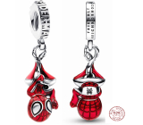 Zawieszka ze srebra próby 925 Marvel Spiderman, charms do bransoletki