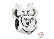 Charm Srebrna 925 Disney Minnie portret, koralik na bransoletkę