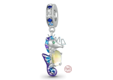 Zawieszka ze srebra próby 925 Konik Morskiego, Charms do bransoletki