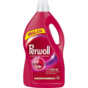 Perwoll żel do prania Mega XXL Renew Color 80 prań, 4000 ml