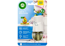 Air Wick Essential Oils Linen & White Orchid - Prádlo a orchidej elektrický osvěžovač vzduchu komplet 19 ml