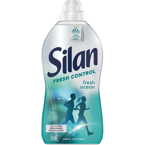 Silan Fresh Control Fresh Ocean płyn do płukania, 50 prań, 1100 ml