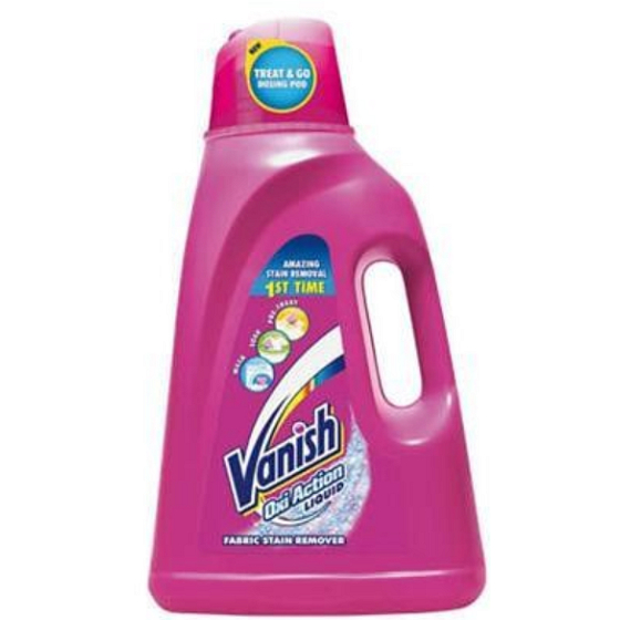 Vanish Oxi Action Liquid tekutý odstraňovač skvrn 1,5 l