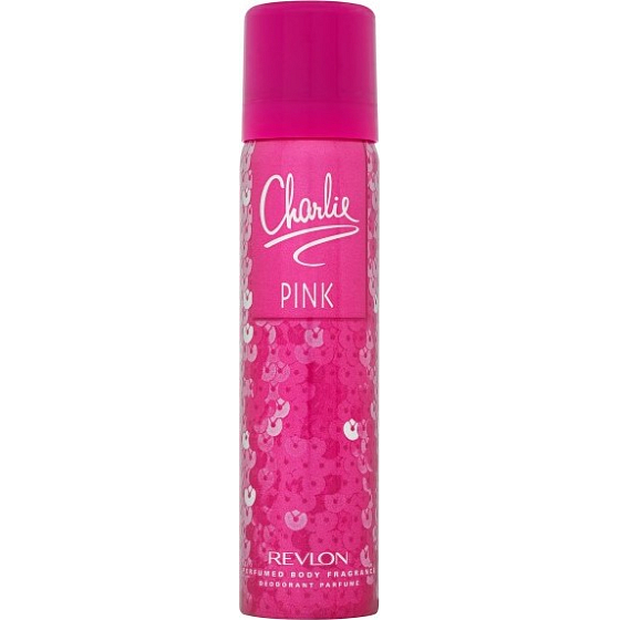 Revlon Charlie Pink deodorant sprej pro ženy 75 ml