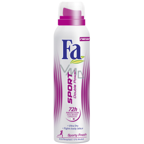 Fa Sport Double Power Sporty Fresh deodorant sprej pro ženy 150 ml Fa Sport Double Power Sporty Fresh deodorant sprej pro ženy 150 ml