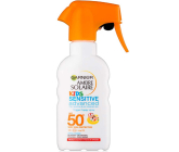 Garnier Ambre Solaire Resisto Swim Kids OF50 sprej na opalování pro děti 200 ml