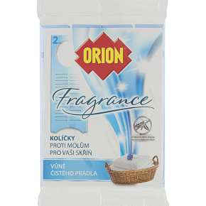 Orion Fragrance Klipsy przeciw molom zapach czystego prania 2 szt.