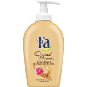 Fa Oriental Moments Desert Rose & Sandalwood Scents tekuté mýdlo s dávkovačem 300 ml