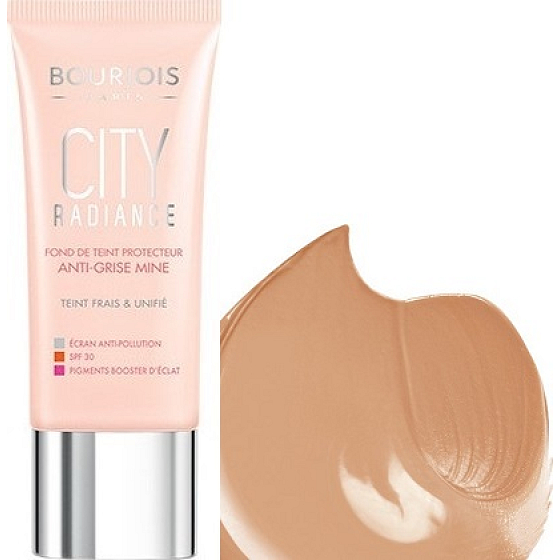 Bourjois City Radiance Foundation SPF30 make-up 4 Beige 30 ml