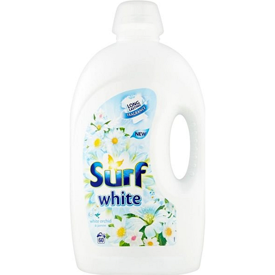 Surf White Orchid & Jasmine gel na praní bílého prádla 60 dávek 3 l