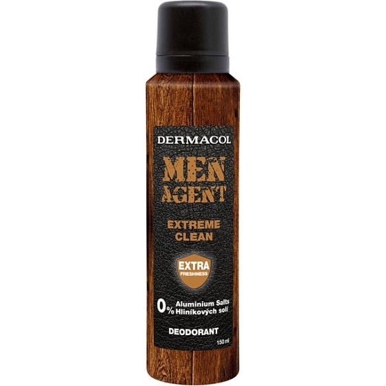 Dermacol Men Agent Extreme Clean deodorant sprej pro muže 150 ml