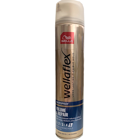 Wella Wellaflex Volume & Repair Ultra Strong Hold ultra silne zpevnienie lak na vlasy 250 ml