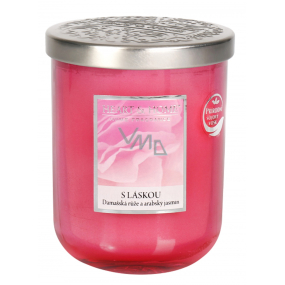 Heart & Home Z miłości Sojowa świeca zapachowa średnia aż 30 godzin 110 g